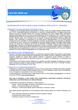 EcoBiologia Marina 2