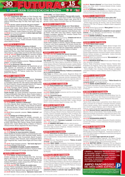 Leggi il programma dettagliato!