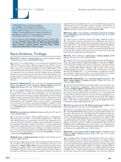 Sacra Scrittura, Teologia