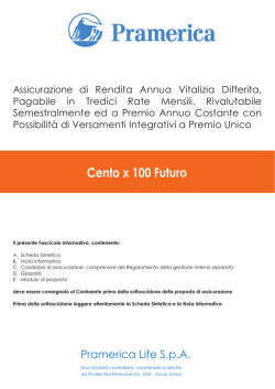 Cento x 100 Futuro Cento x 100 Futuro