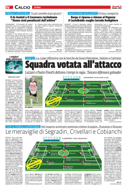 Le meraviglie di Segradin, Crivellari e Cobianchi