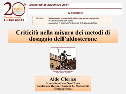 Criticit&agrave; nella misura dei metodi di dosaggio dell