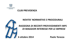 la nuova gestione del durc interno