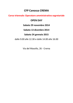 CFP Canossa CREMA