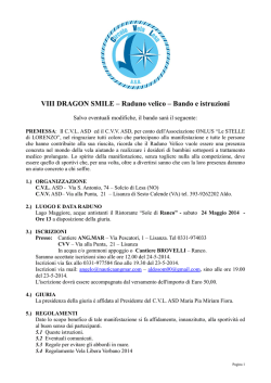 Bando e istruzioni