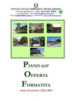 offerta formativa