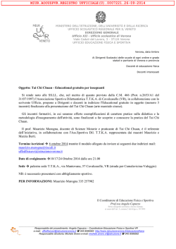 09_Tai Chi Chuan - MIUR &ndash; USR Veneto