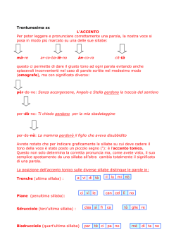 regole ortografiche serale - Io Studio al Fermi