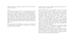 Dispense di Filologia medievale e umanistica a.a. 2014-2015