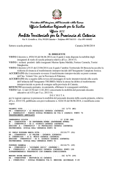 Ambito Territoriale per la Provincia di Catania