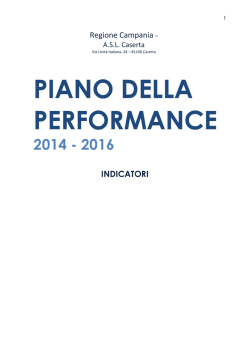Indicatori - Asl Caserta