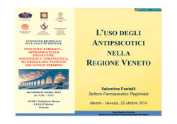 Slide Intervento V. Fantelli