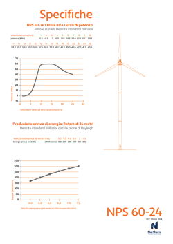 NPS 60-24 Specifiche - Northern Power Systems