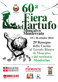 Brochure completa - Fiera del Tartufo di Moncalvo