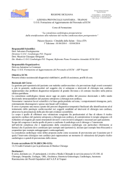 Programma Consulenza Cardiologica