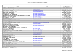 Elenco Soggetti Ospitanti - Dipartimento DICEAM Aggiornato al 30