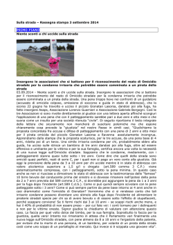 Leggi la rassegna del 3 settemnbre