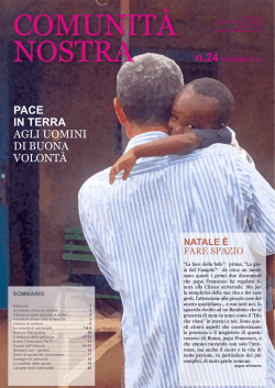 COMUNIt&agrave; NOStRA - Parrocchia Salzano