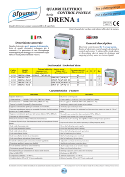 DRENA 1 - AFPumps