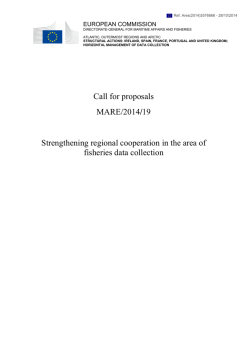 Call for proposals - European Commission