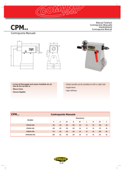 Contropunta Manuale CPM