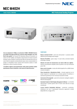 Download Datasheet - NEC Display Solutions Europe