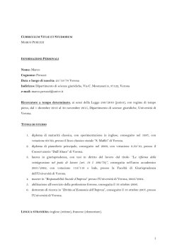 CURRICULUM VITAE (Italiano) (pdf, en, 189 KB, 12/15/14)