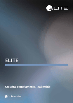 Brochure ELITE