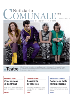 Teatro - Gemeindeblatt von Eppan und Kaltern