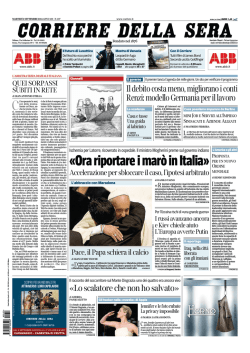 Corriere della sera - 02.09.2014