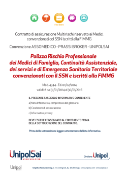 cliccando qui - Prassi Broker srl