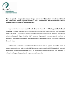 normativa nazionale 30 maggio 2014