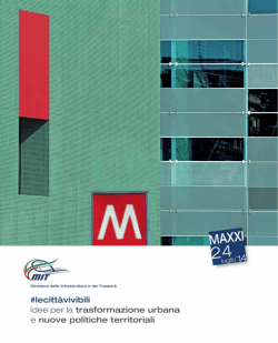 Brochure con il testo del ddl - Ministero delle infrastrutture e dei