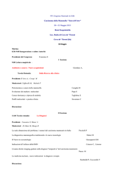 30&mdash;31 Maggio 2013 Hotel Scapolatiello Loc.