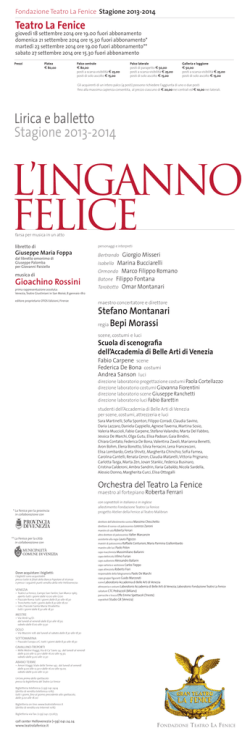 pdf locandina - Teatro La Fenice