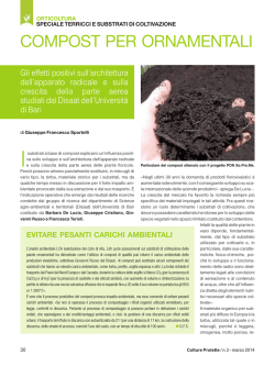 COMPOST PER ORNAMENTALI