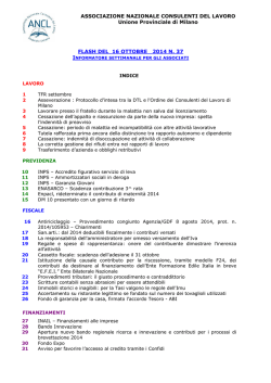 ASSOCIAZIONE NAZIONALE CONSULENTI DEL