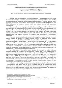 continua - Contabilit&agrave; Pubblica