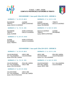 FIGC – LND – SGS COMITATO PROVINCIALE