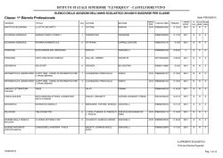 Ist. Prof. per i Servizi Commerciali e Promozione Pubblicitaria