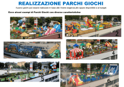 REALIZZAZIONE PARCHI GIOCHI