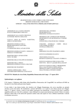 Malattia da virus Ebola, Repubblica Democratica del Congo