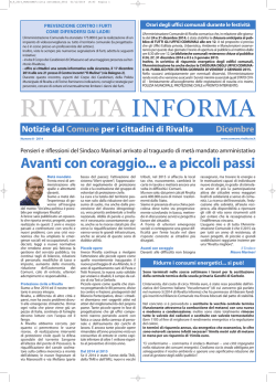 Dicembre - Comune di Rivalta di Torino