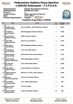 Federazione Italiana Pesca Sportiva e Attività Subacquee