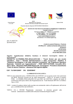 Aggiudicaz. definit.POR FESR SICILIA-A2-tablet