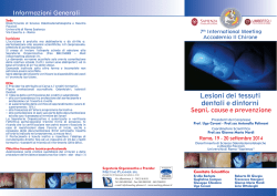 Chirone 2014 - MASTER "Tecnologie Avanzate nelle Scienze di
