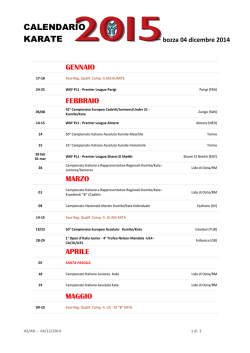 KARATE 2015-bozza 04dic2014