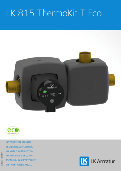 LK 815 ThermoKit T Eco - WS Weinmann und Schanz GmbH