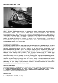 Antonella Coppi &ndash; 28th cycle