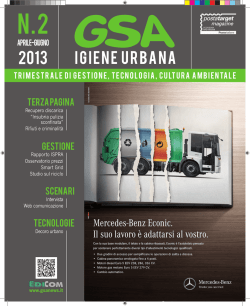 tecnologie - GSA Igiene Urbana